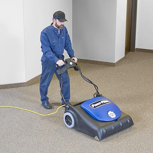 Miniatura 3 de Powr-Flite Aspiradora de alfombra de área amplia, artículo PF2030 - Aspiradora comercial de 30 pulgadas, motor dual de 224 CFM, cable de 75 pies,
