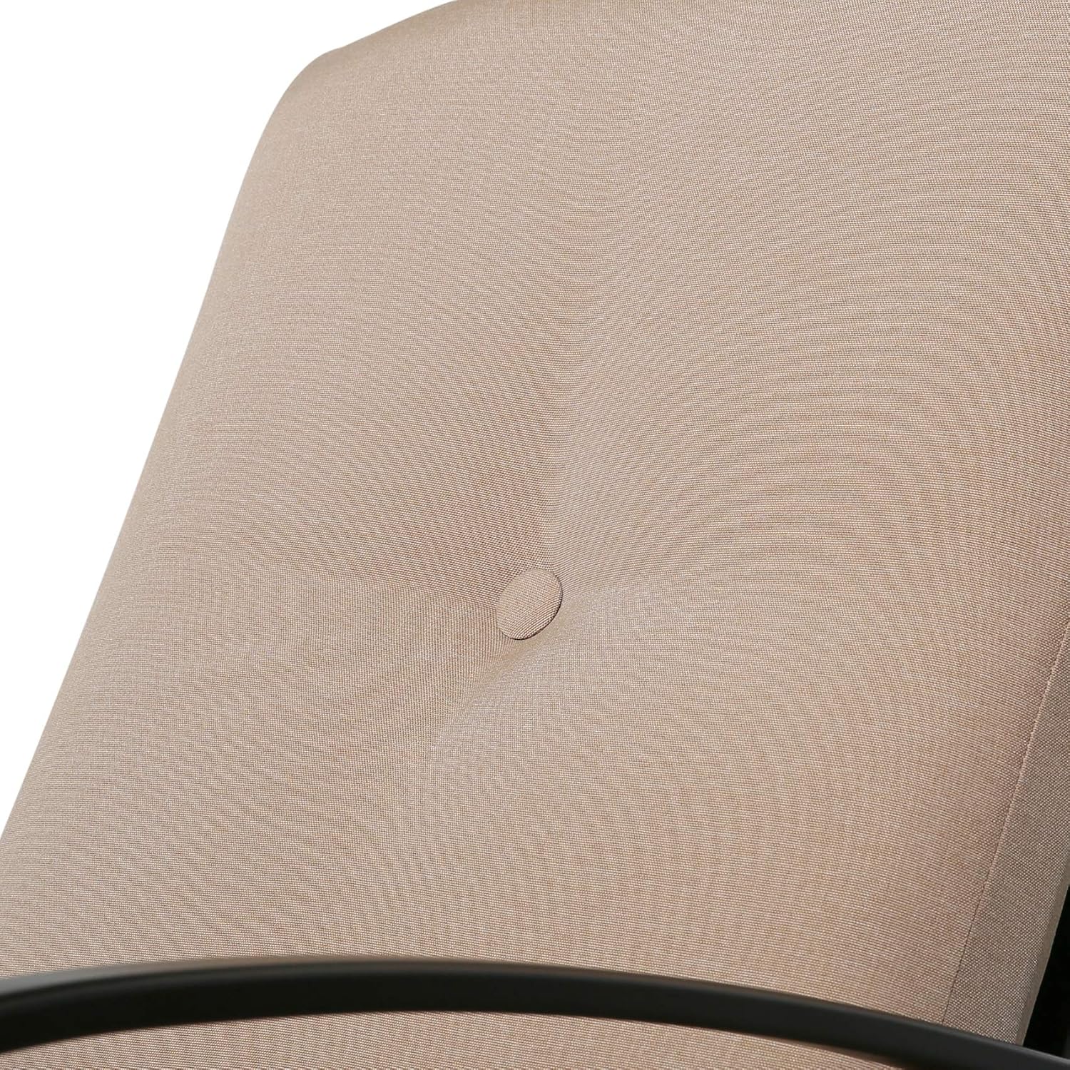 Ulax Furniture Outdoor Recliner Adjustable Metal Patio Reclining Lounge Recliner Sofa Chair with Removable 100% Olefin Cushion (Beige) : Patio, Lawn & Garden