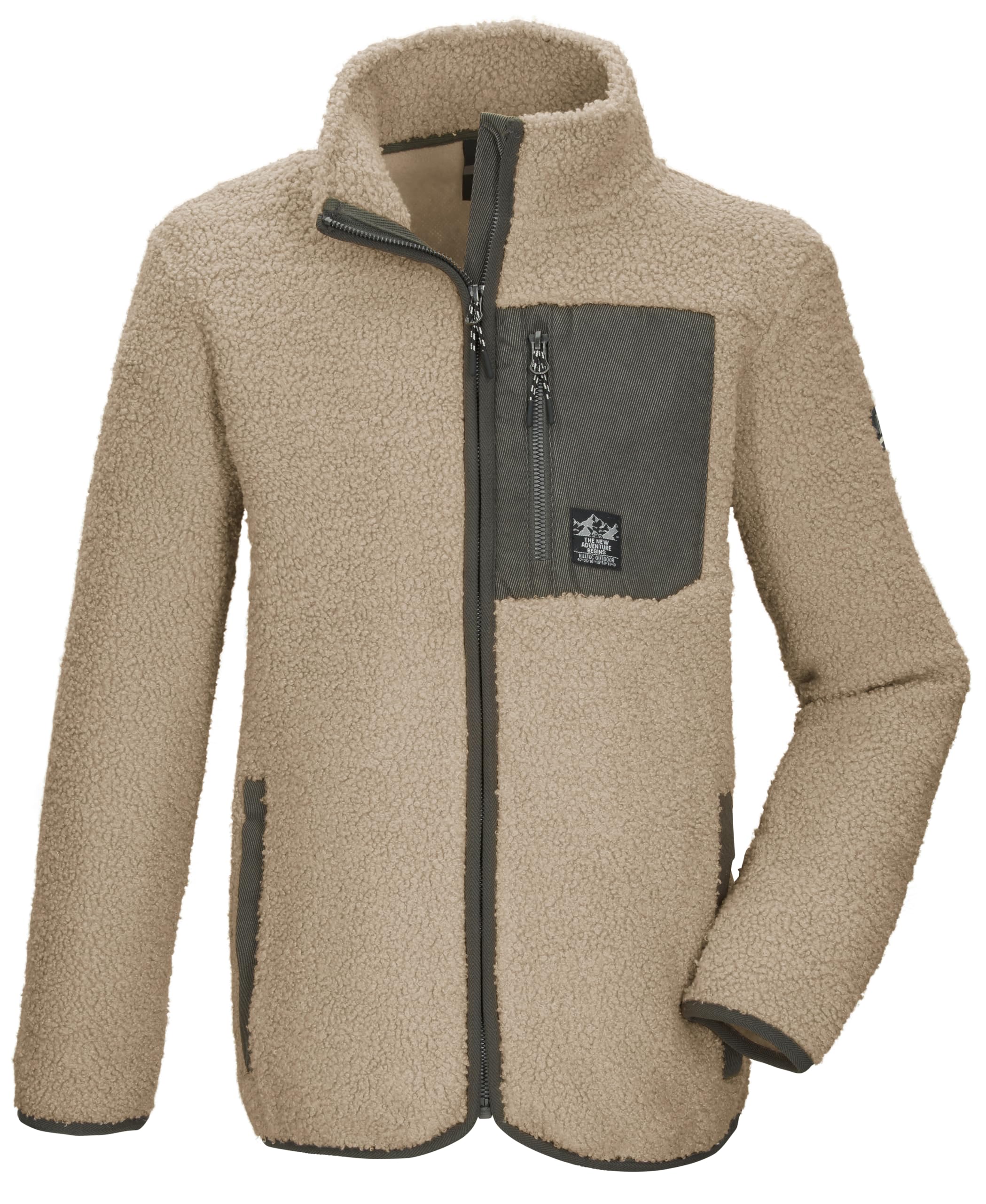 Killtec Bambini e ragazzi Giacca in pile Sherpa KOW 144 BYS FLC JCKT