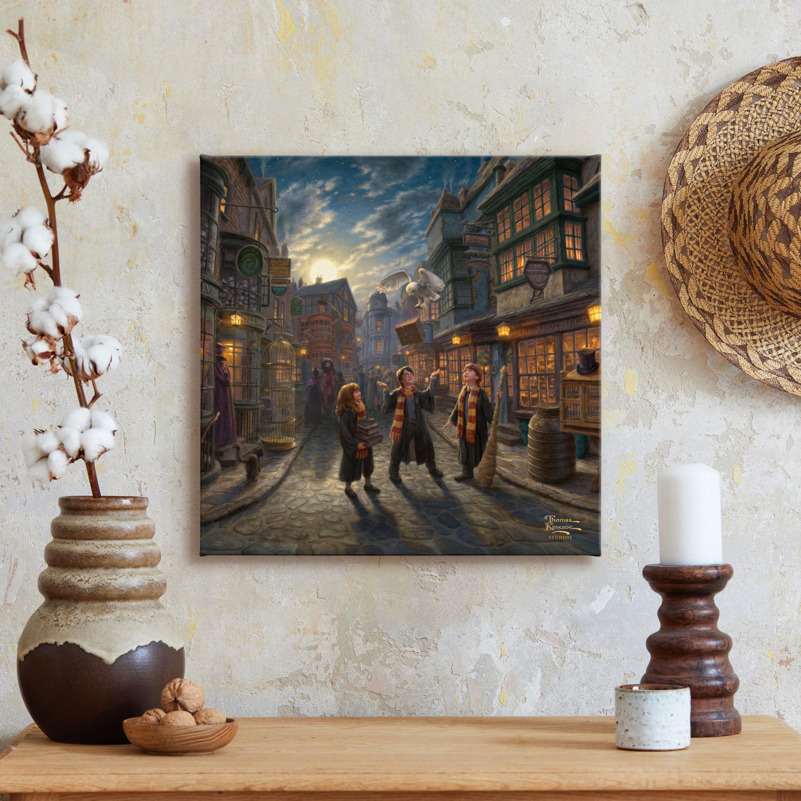 Amazon.com: Thomas Kinkade Harry Potter™ Diagon Alley 14