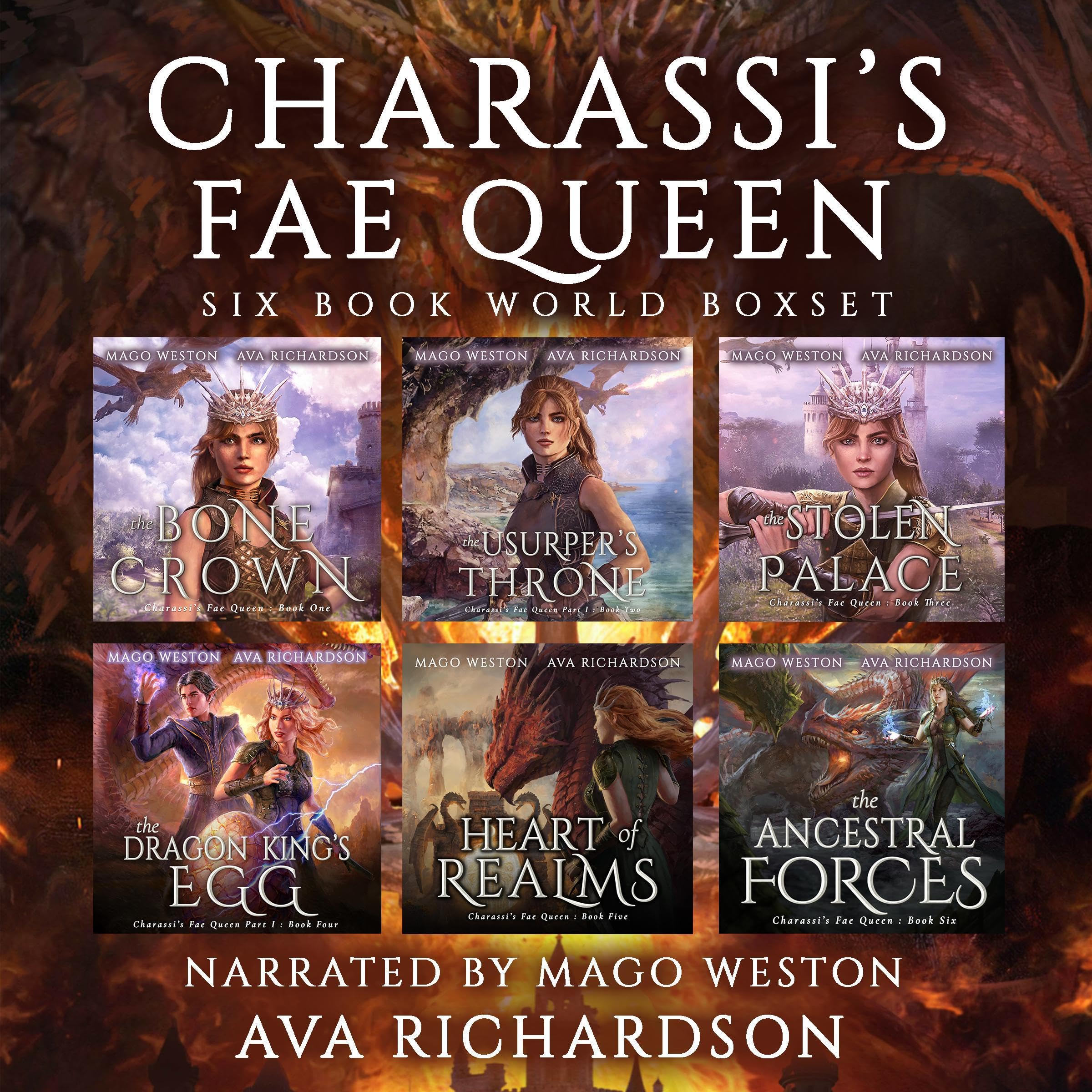 Charassi’s Fae Queen: Six Book World Boxset