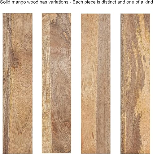 Miniatura 4 de Kate and Laurel Talcott Mesa auxiliar de madera, 22x14x26, natural