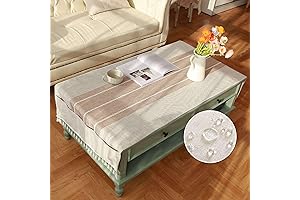 qiden Coffee Table Cloth: Adorn Your Living Room with Timeless Elegance