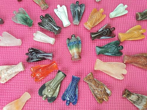 Miniatura 6 de Jet International Mezcla fantástica de 2 pulgadas, ángel, curación de chakras, equilibrio, único, energía rara, amor, divino, espiritual, psíquico,