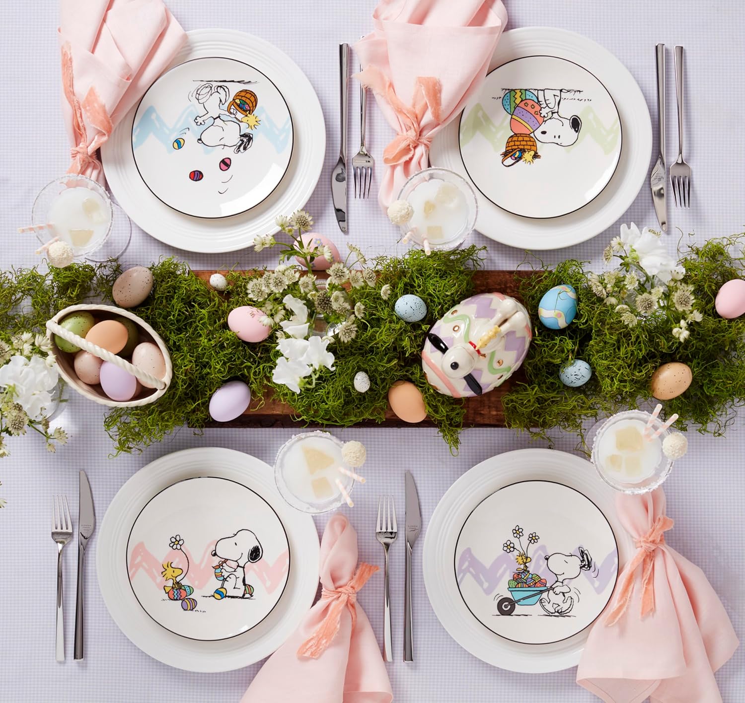 Lenox 895685 Peanuts Easter Snoopy Covered Candy Dish, Spring Serveware - Image 5