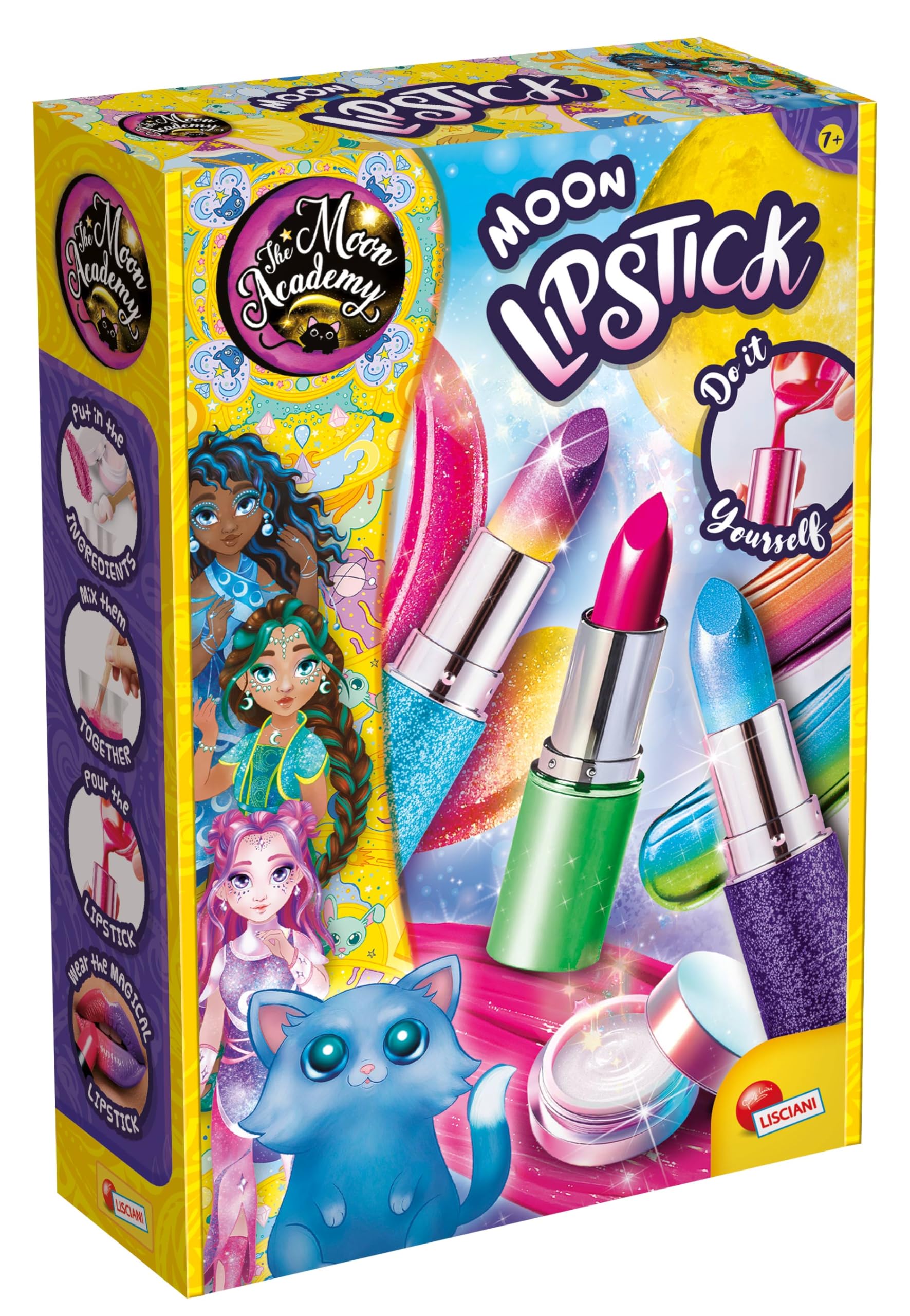 Lisciani, MOON ACADEMY, Moon Lipstick, Lipstick Making Kit for Children aged 7 and over, Thermochromic Make-up - Image 2