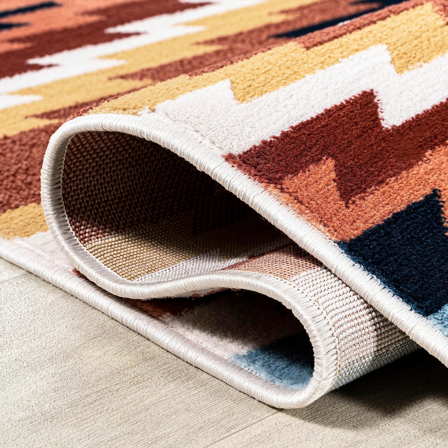 JONATHAN Y Diamond Kilim Yellow/Red/Blue Runner Rug 2X8 ft, Konya Geometric for Living Room, Bedroom, Kitchen, Office, Easy-Cleaning, High Traffic, Pet-Friendly, Non-Shedding SWC101A-28