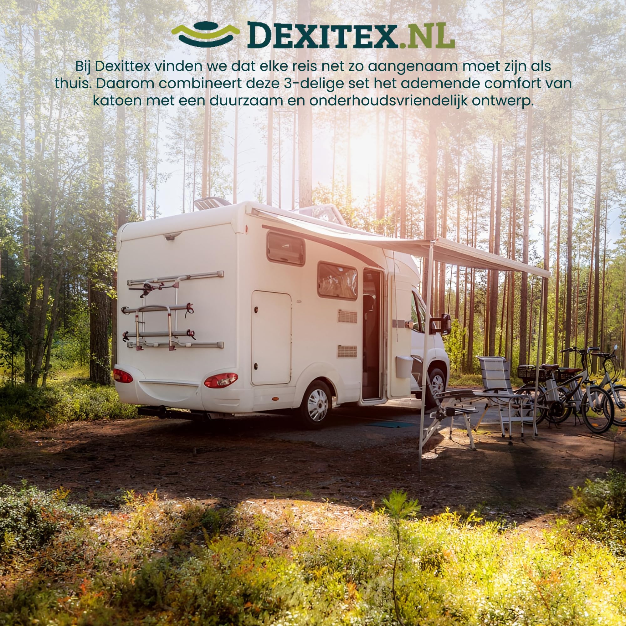 Bettlaken Wohnwagen Queensbett - 3er Set - 1 Molton, 2 Spannbettlaken - Grau- Bettlaken aus hochwertiger Baumwolle -Oeko-TEX - Multi-Stretch-Spannbettlaken für Wohnmobil und Wohnwagen