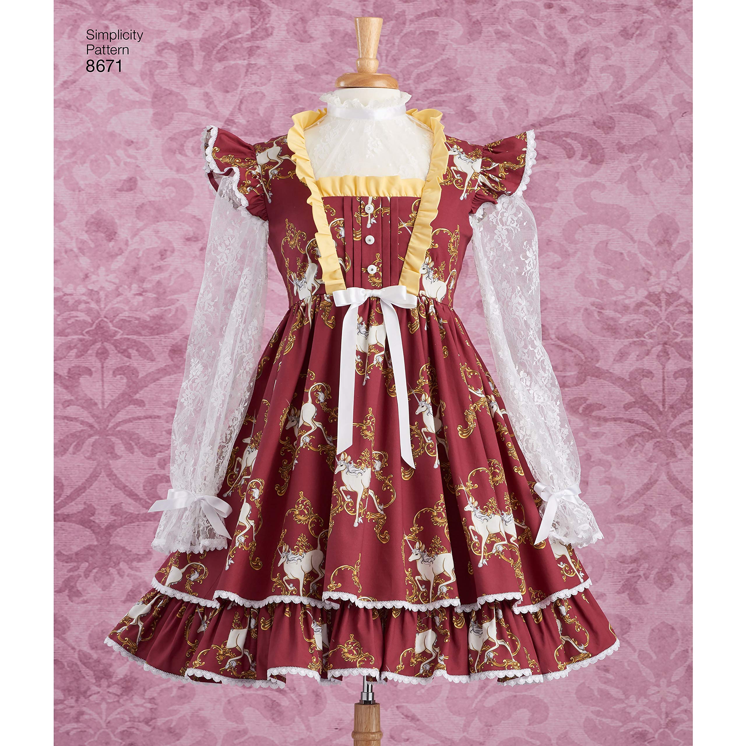 Patron de couture Simplicity US8671P5 pour créer vos vêtements maison