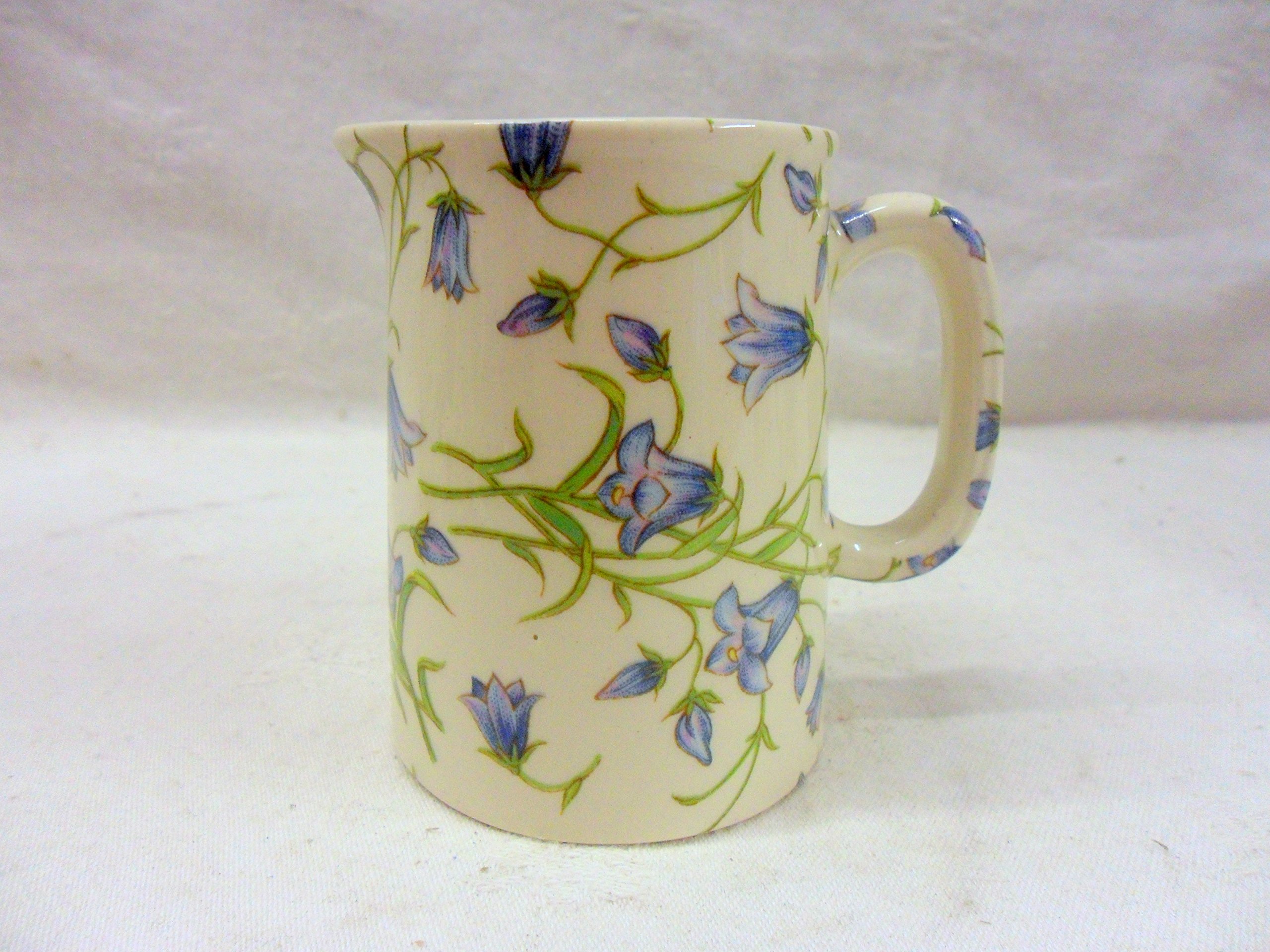 Heron Cross Pottery Harebell Milk Jug By