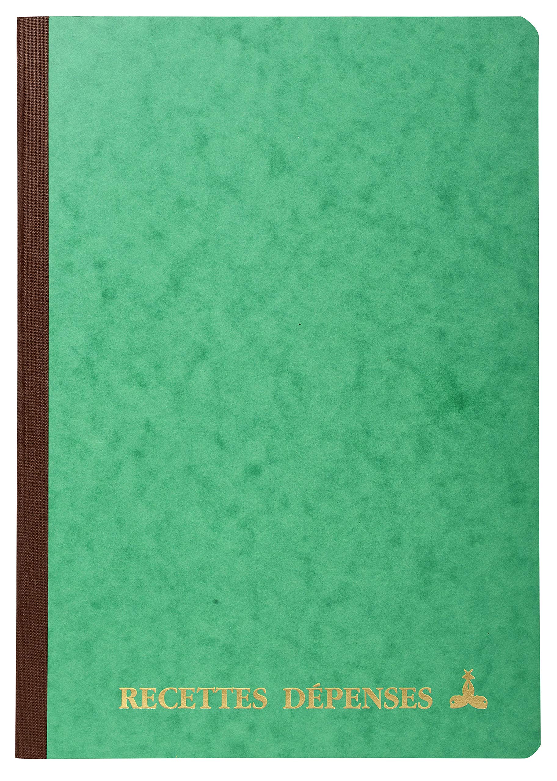 Cahier Comptable 3 Colonnes Le Dauphin - 80 Pages Numérotées 30x19.5cm Pour Compta HT/TVA/TTC