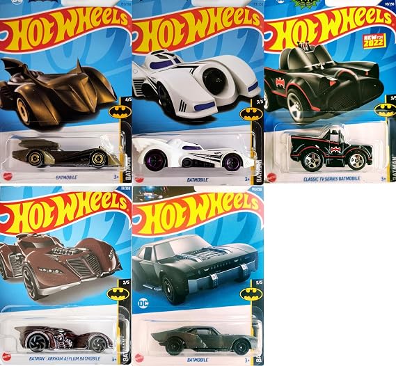 مجموعة سيارات مصبوبة من Hot Wheels Matchbox Batman DC Universe بمقياس 1:64، نماذج متعددة، مركبات ألعاب قابلة للتجميع للأطفال والمتحمسين، متعددة الألوان