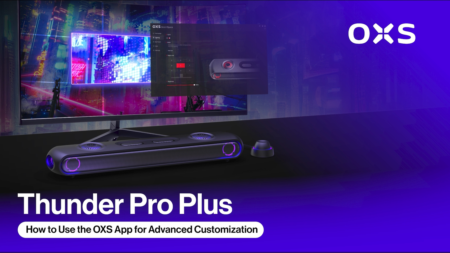 OXS Thunder Proゲーミングサウンドバー　新品未使用 Amazon.com: OXS Thunder Pro Gaming Soundbar with 5.1.2 Dolby Atmos