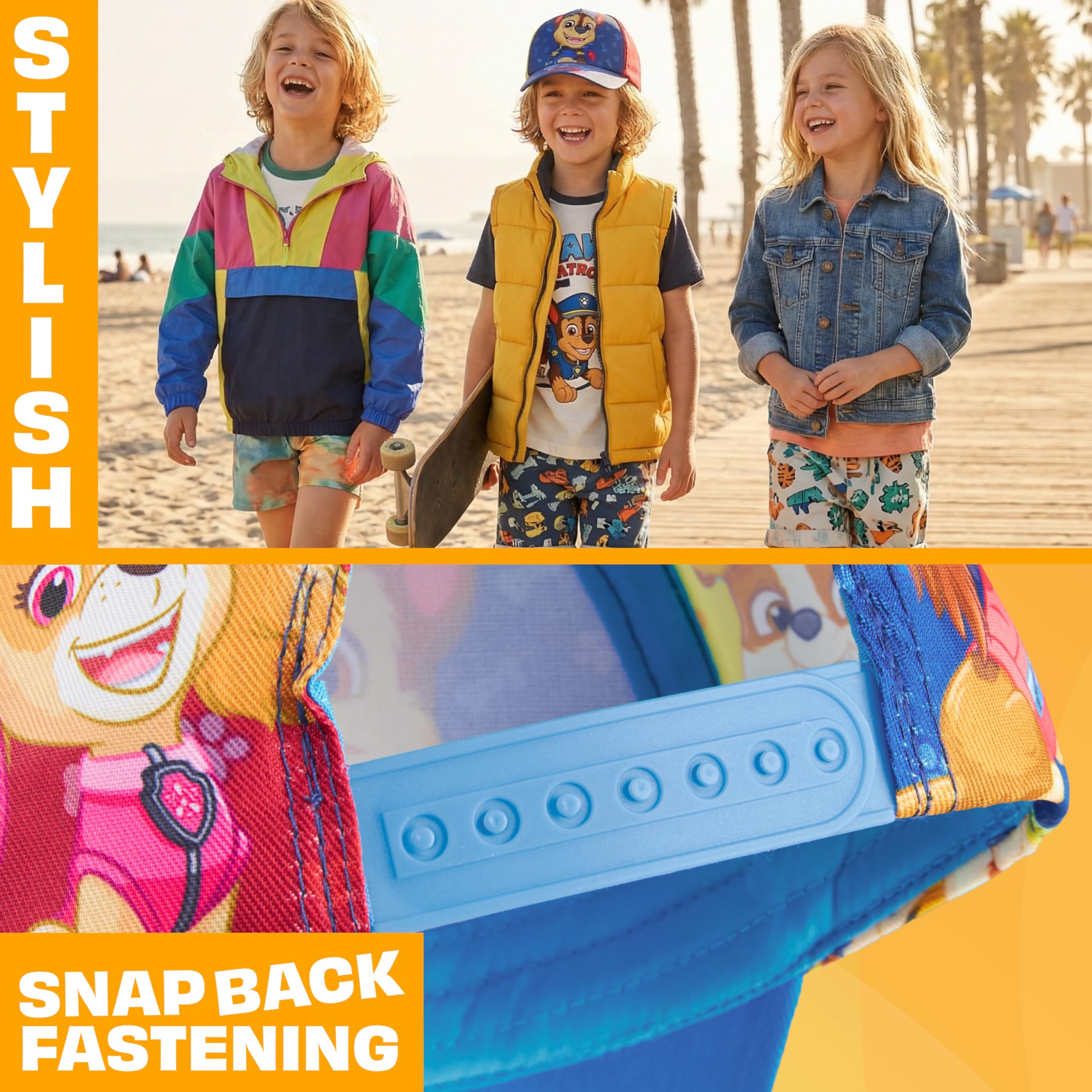 Paw Patrol | Minions Gorra Infantil Ajustable y Gafas de Sol UV 400, Conjunto Verano Niño Accesorios Ligero y Cómodo para Uso Diario