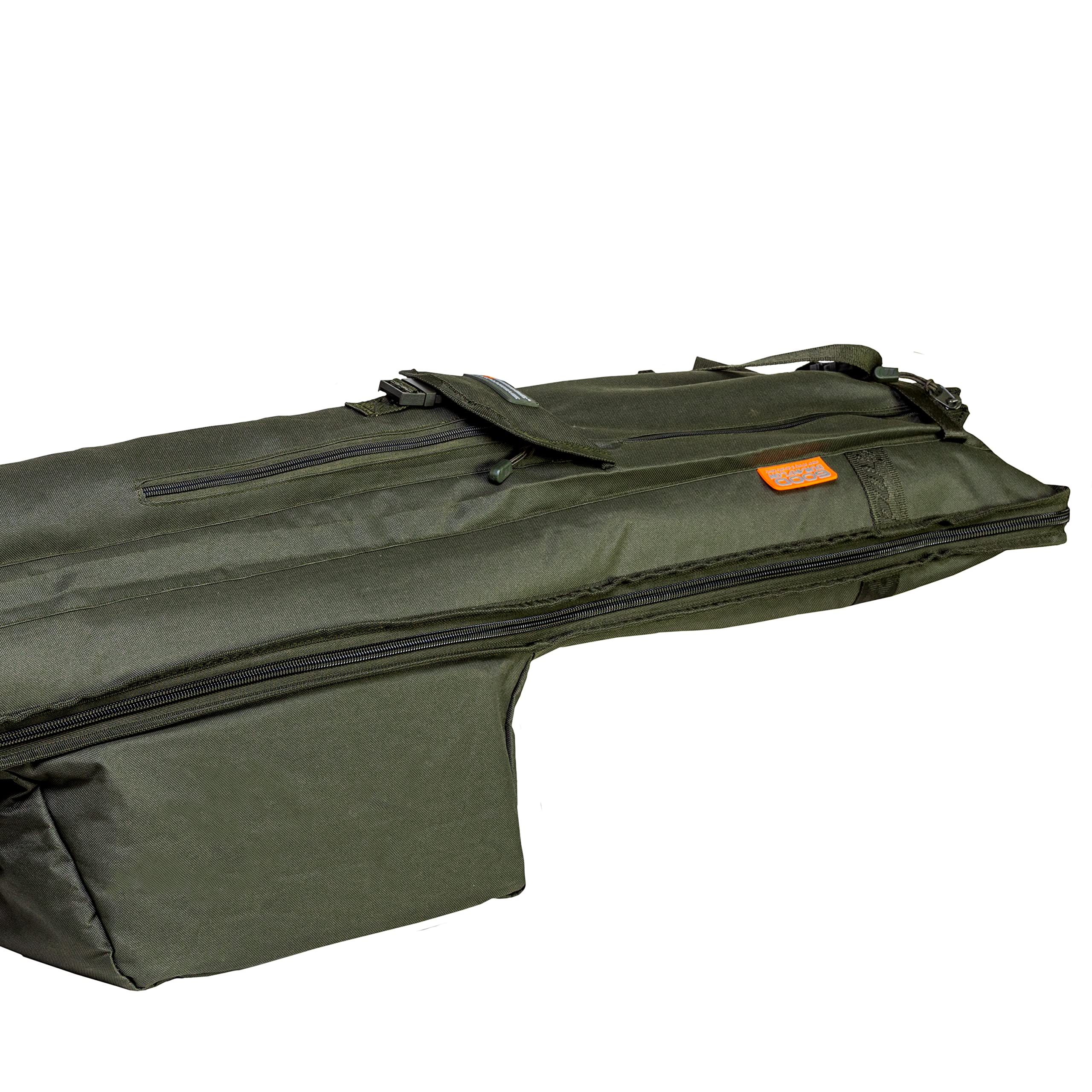 Tandem Baits Enforcer Holdall Angeltasche Angelrute Karpfenruten-Tasche für Dreiteilige Rute Rutenfutteral Karpfen Angeln Tasche Karpfen Fischen Zubehör Ruten- und Rollenschutz Angelzubehör 12/13 Fuß
