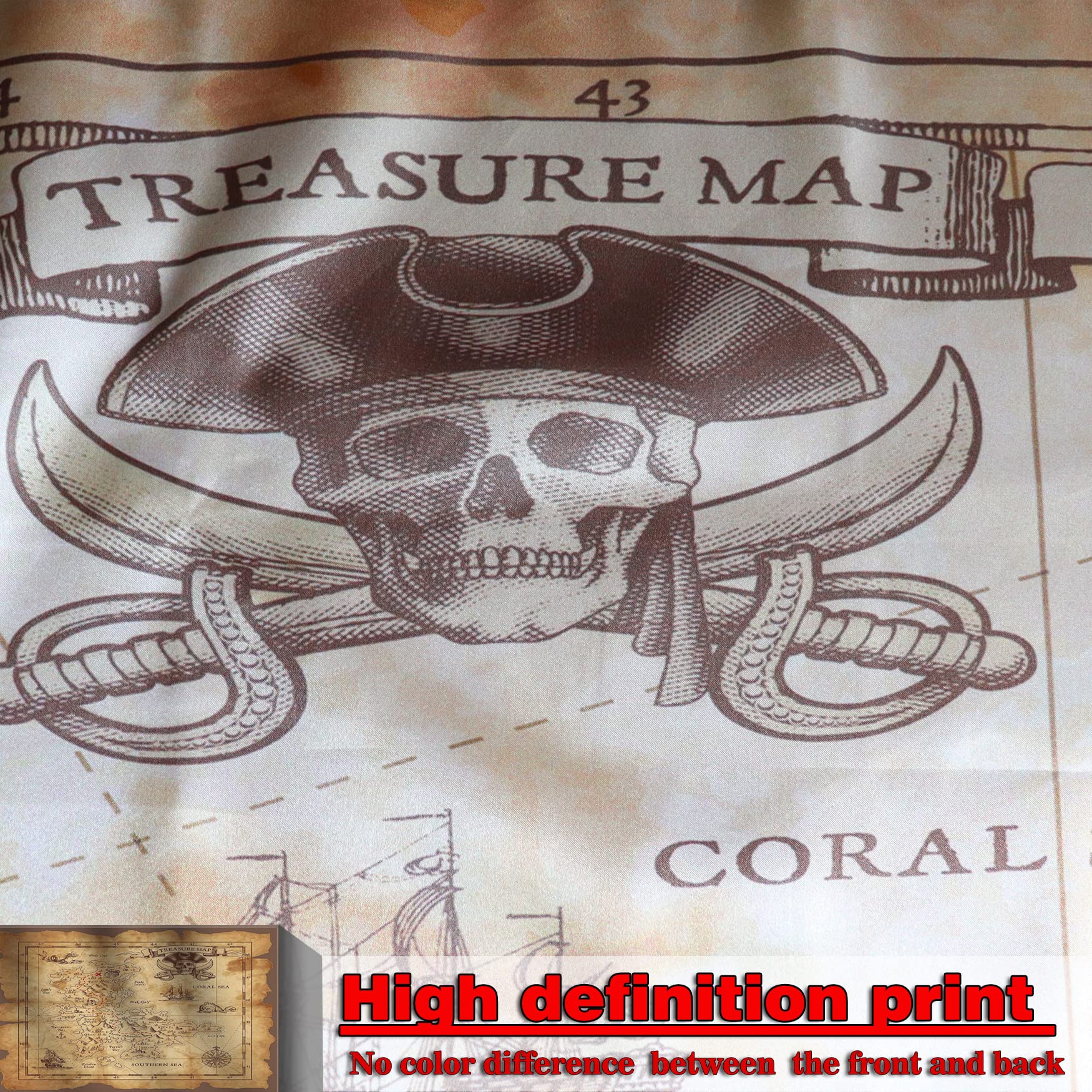 Simple Pirate Map To Print Free Pirate Treasure Map Printable PDF