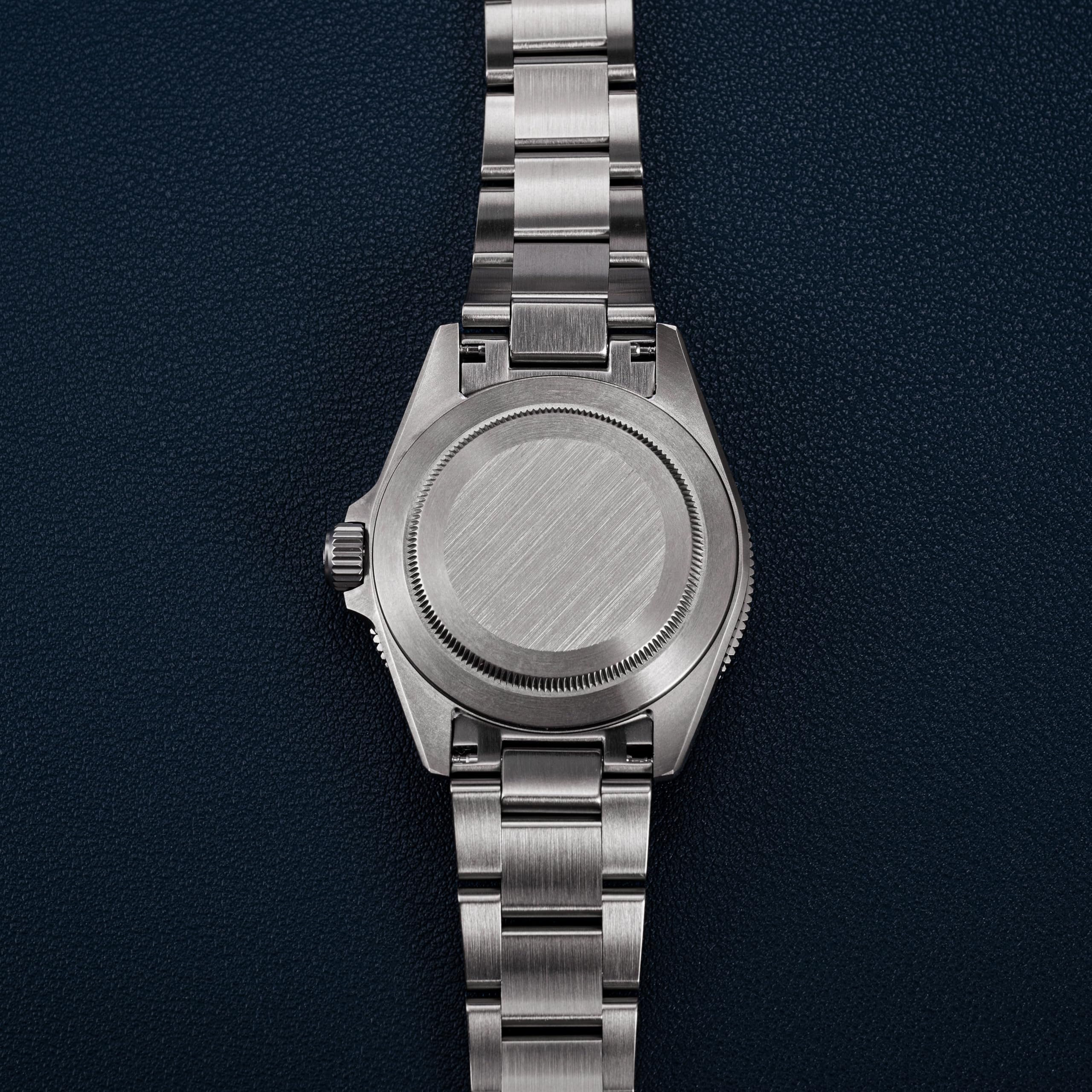 Titanium GMT S462.K, wasserdichte Sportuhr, automatisch, mechanische Herren-Taucheruhr, 200 m, Schwarz, Sport