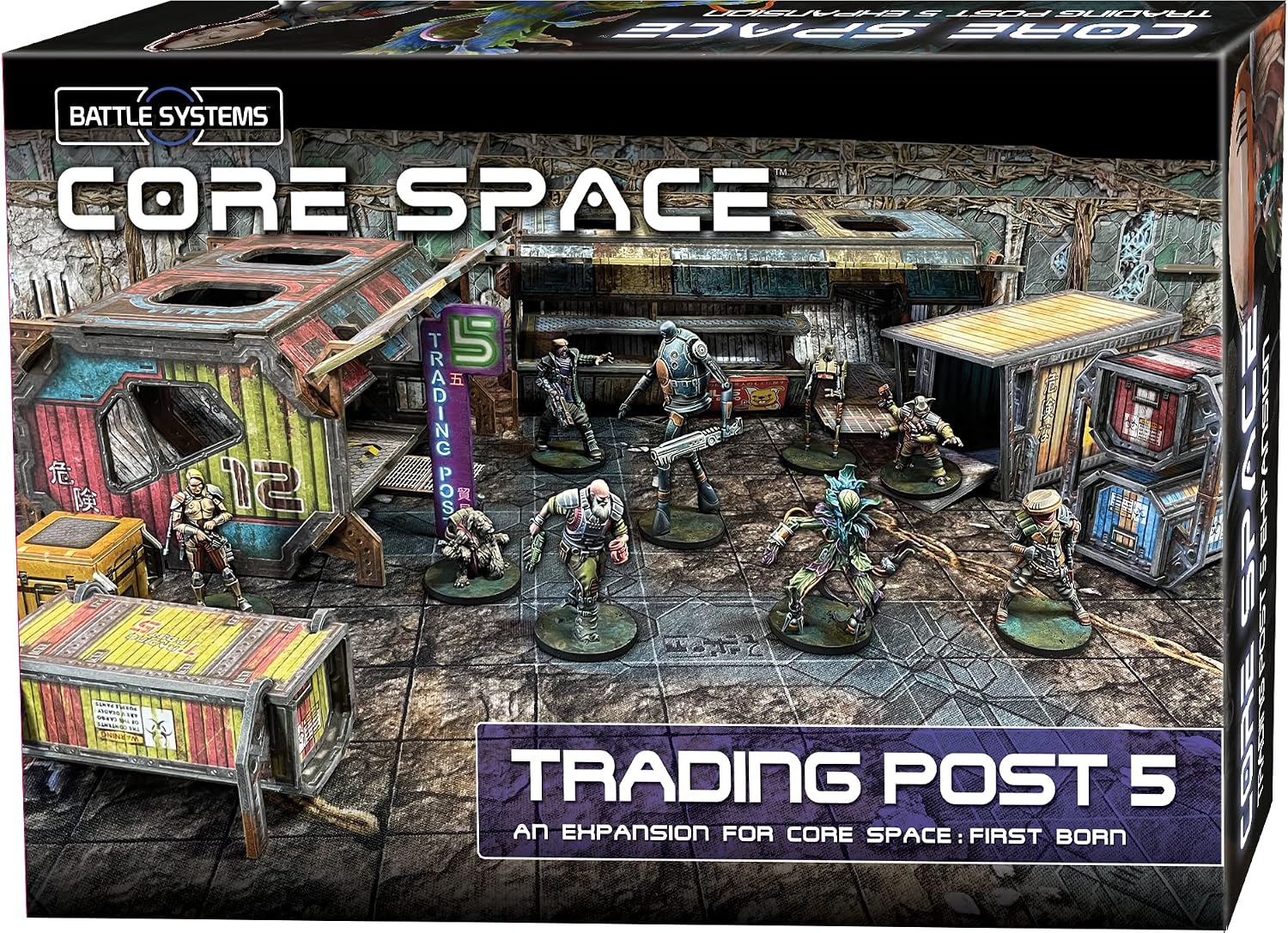 Battle Systems – Core Space First Born – Sci-Fi Miniatures Board Game ...
