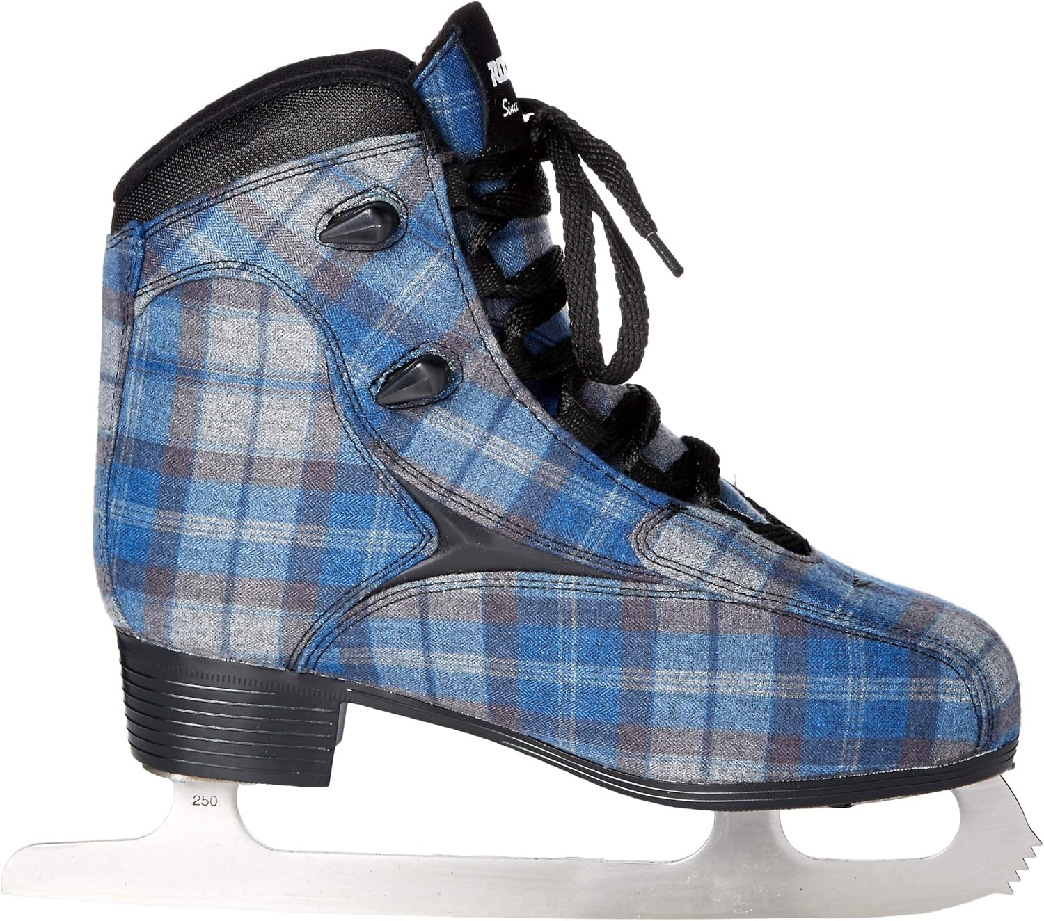 Roces 450647 Women's Model Logger Ice Skate, US 6, Blue/Grey : Sports & Outdoors
