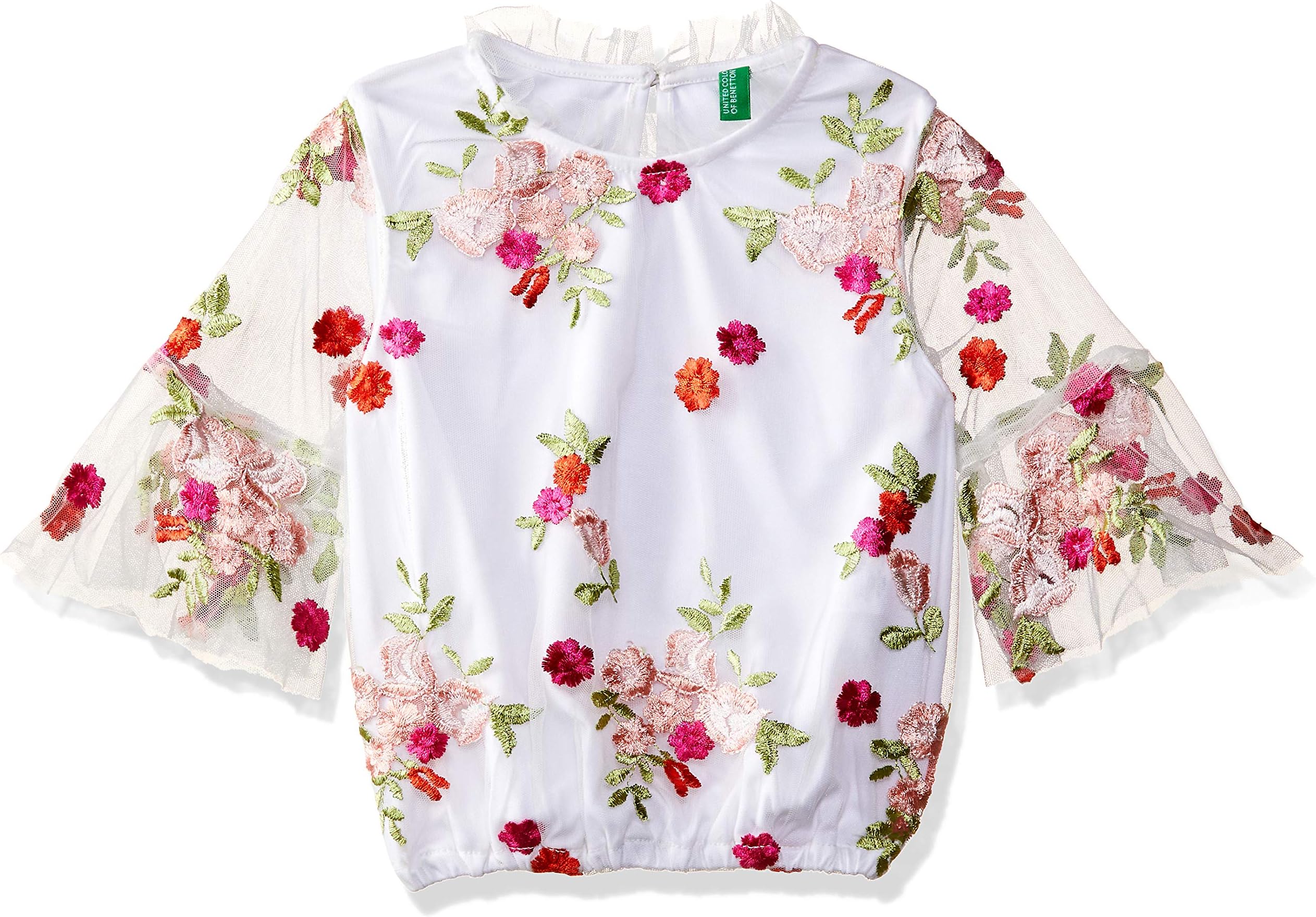 United Colors of Benetton Baby Girls' Plain Regular Fit Shirt