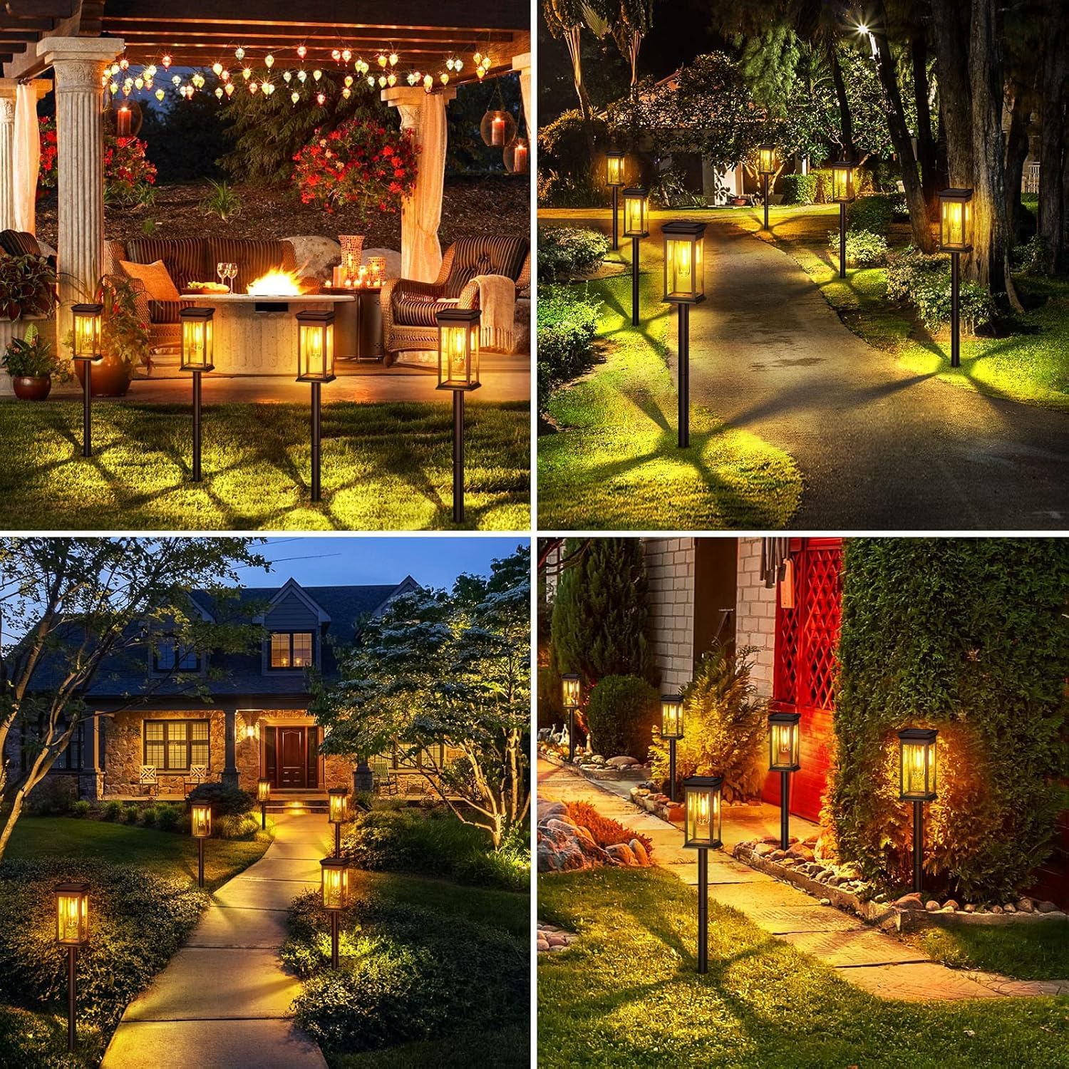 Solpex Solar Pathway Lights - Warm White LED -2