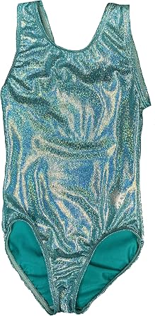 Marine Sparkle Mystique Leotard Child Medium