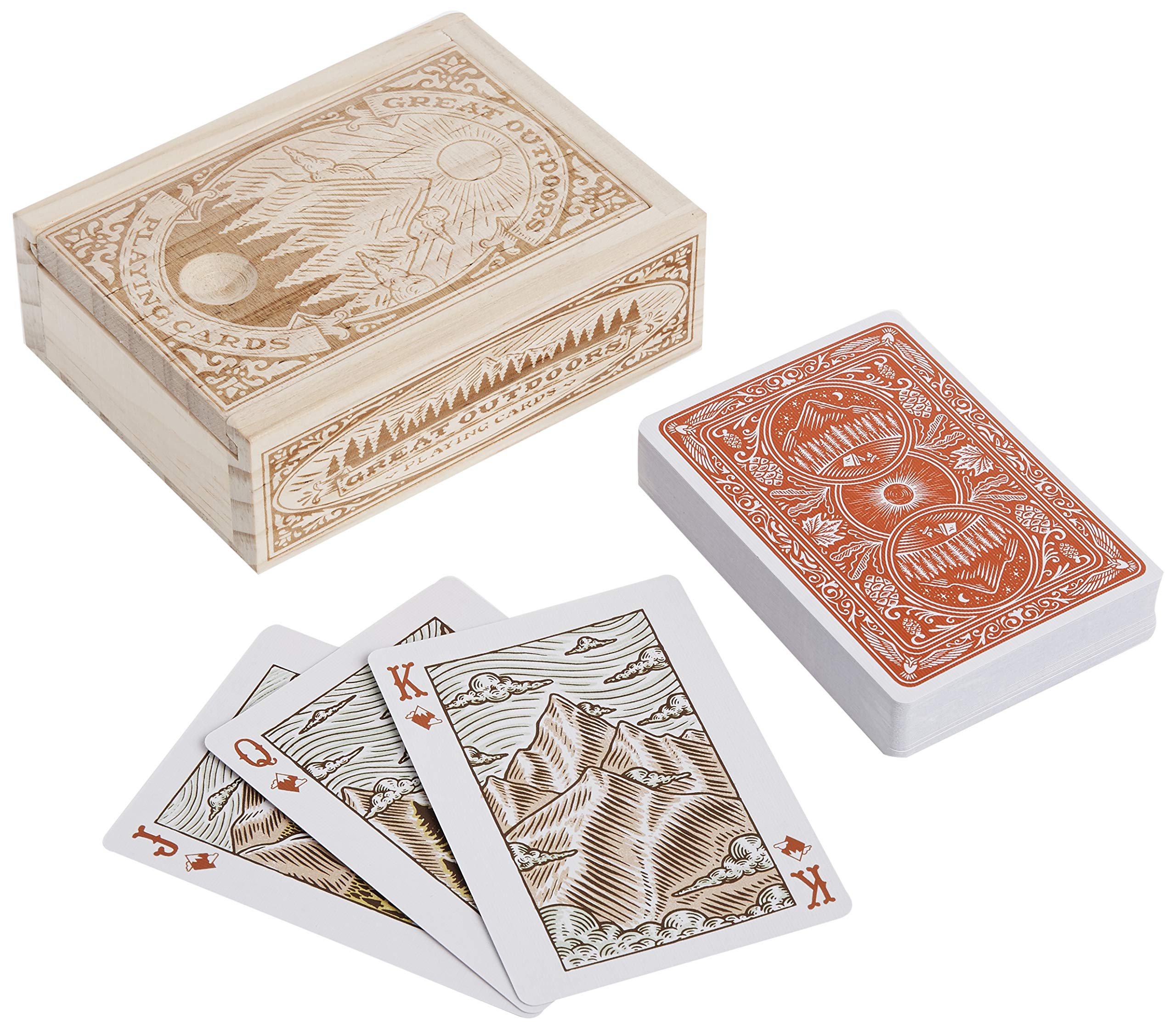 Amazon.com: Chronicle Books Great Outdoors Playing Cards (Playing Cards for  Adults, Playing Cards for Children, Illustrated Playing Cards) : Chronicle  Books: Toys & Games