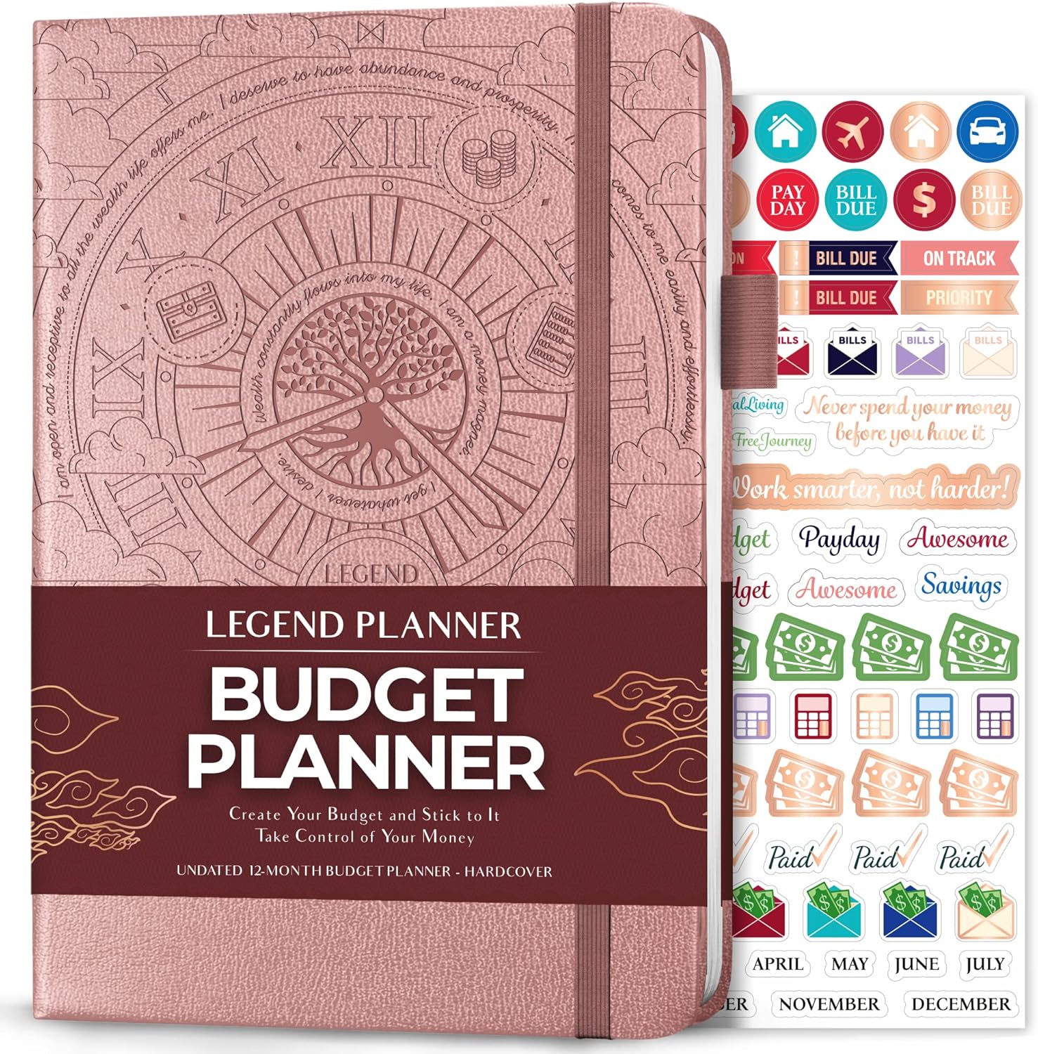 Legend Budget Planner Deluxe Financial Planner Organizer & Budget