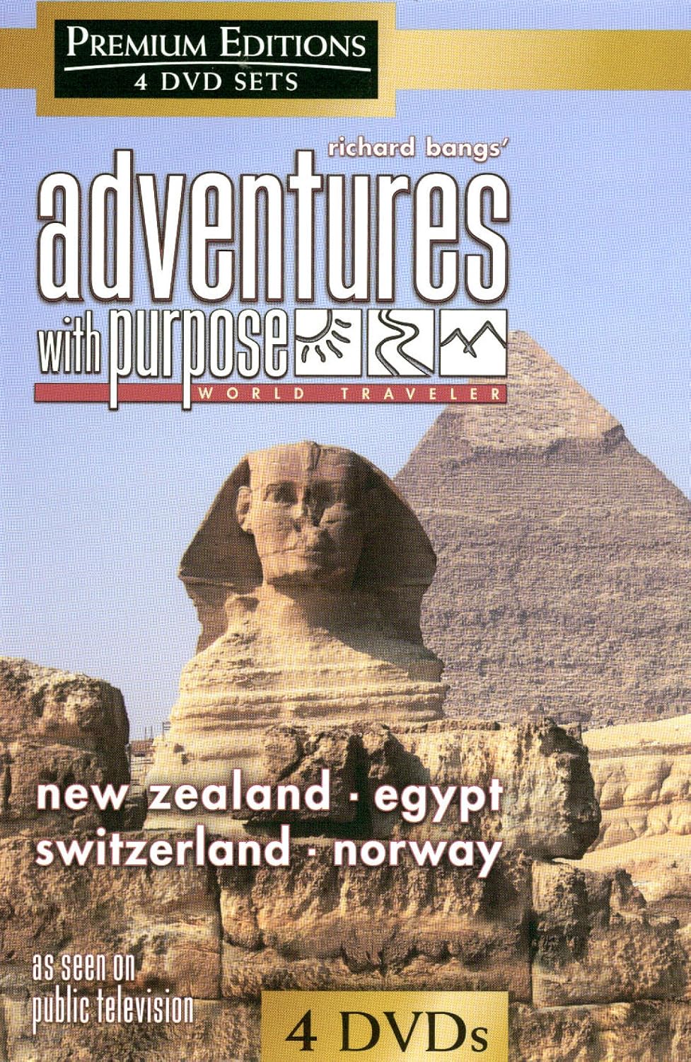 Richard Bang's Adventure With a Purpose: Four-Disc Combo (New Zealand / Egypt / Switzerland / Norway)