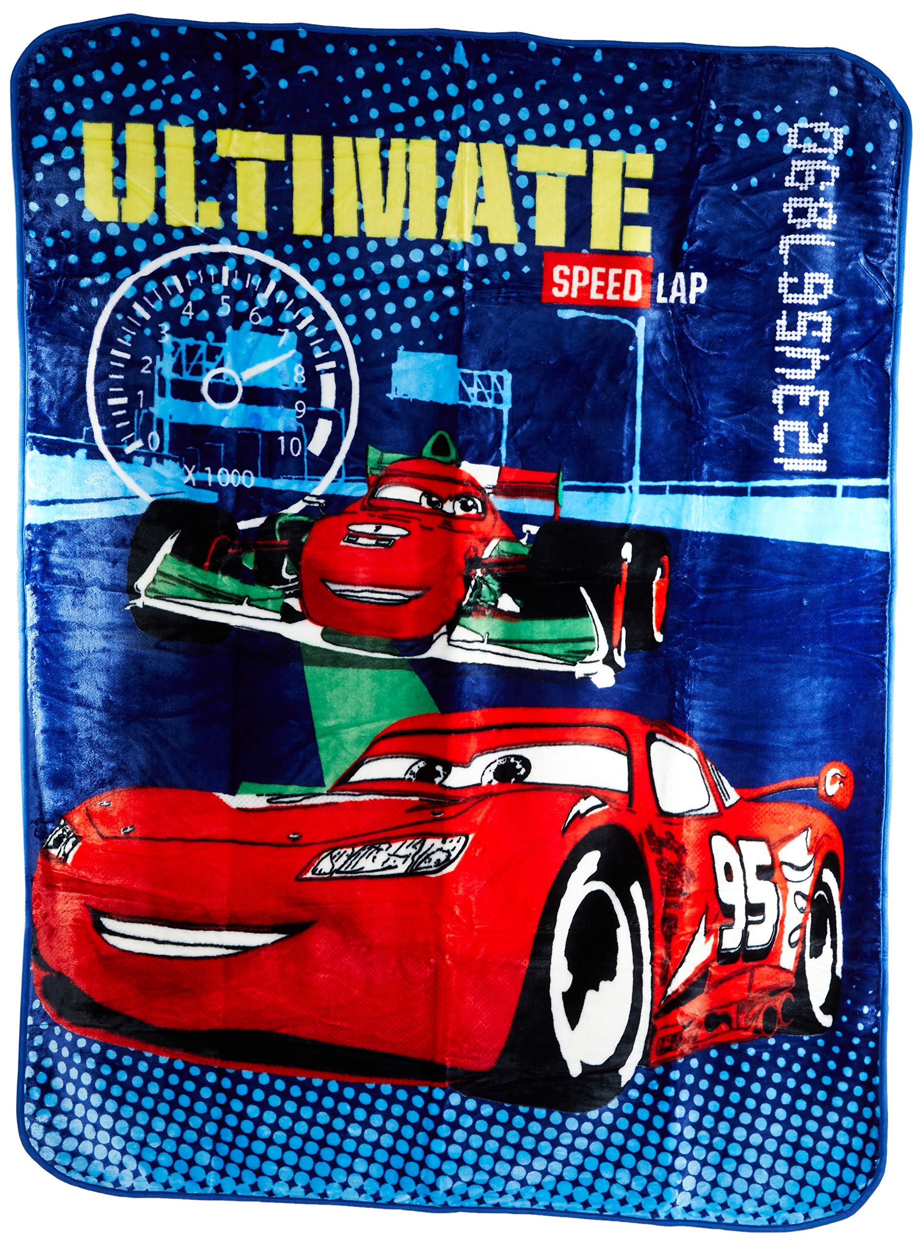 DisneyFlannel Blanket - Cars - 2 Kg (580 GSM, 2 Ply) - Premium Polyster Blanket,