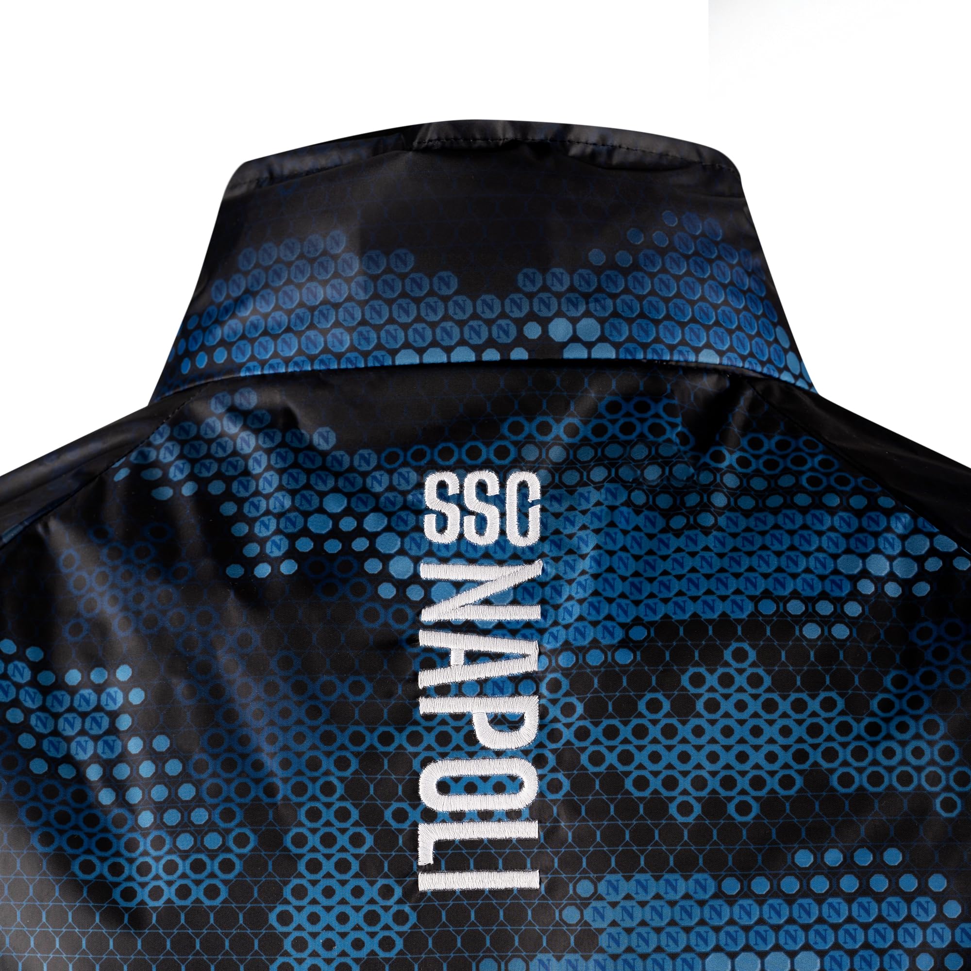 SSC NAPOLI Giacca Antivento, EA7 Prodotto Ufficiale, Softshell Calcio 2024/2025