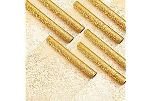 12Pcs Gold Sequin Glitter Table Runners 12x85inch Mesh Table Runner for Birthday...