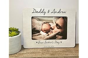 Personalized Father's Day Picture Frame: Cherish Your First Special Moments
