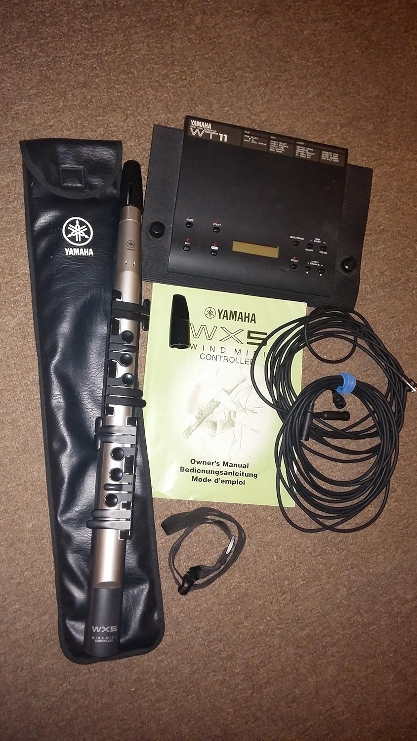 ヤマハ WX5 ウィンド MIDI コントローラー 取扱説明書