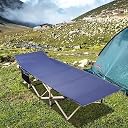 KEYOZA Heavy Duty Lightweight Folding Camping Bed for Adults Portable Sleeping Cot with Bag for Camp Office Use Beach Vaccation and Home Lounging, Support 200 kg- Cot Bed gallery image