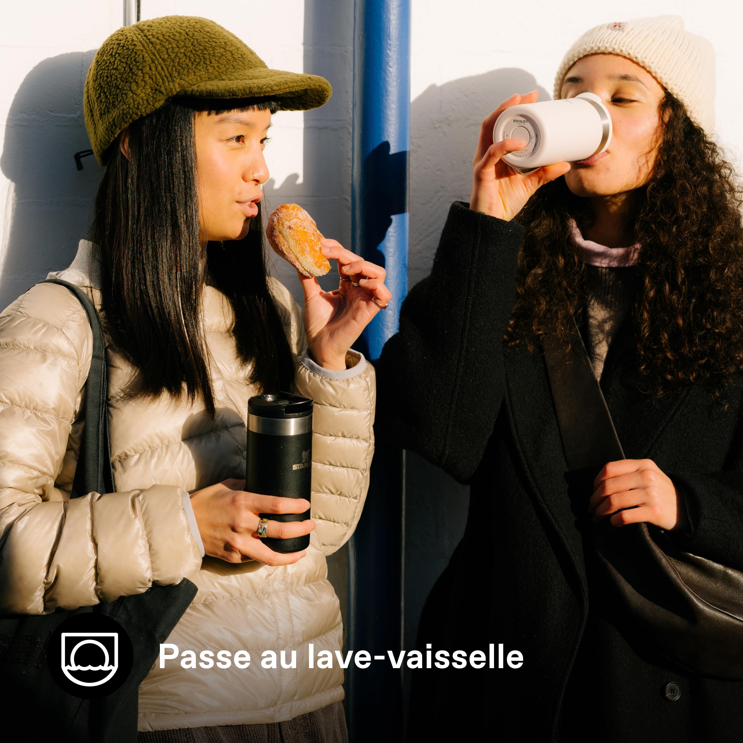STANLEY 1913 Aerolight Transit Mug Isotherme Café - Chaud & Froid - Couvercle Étanche et Blocable - Thermos - Lavable au Lave-Vaisselle