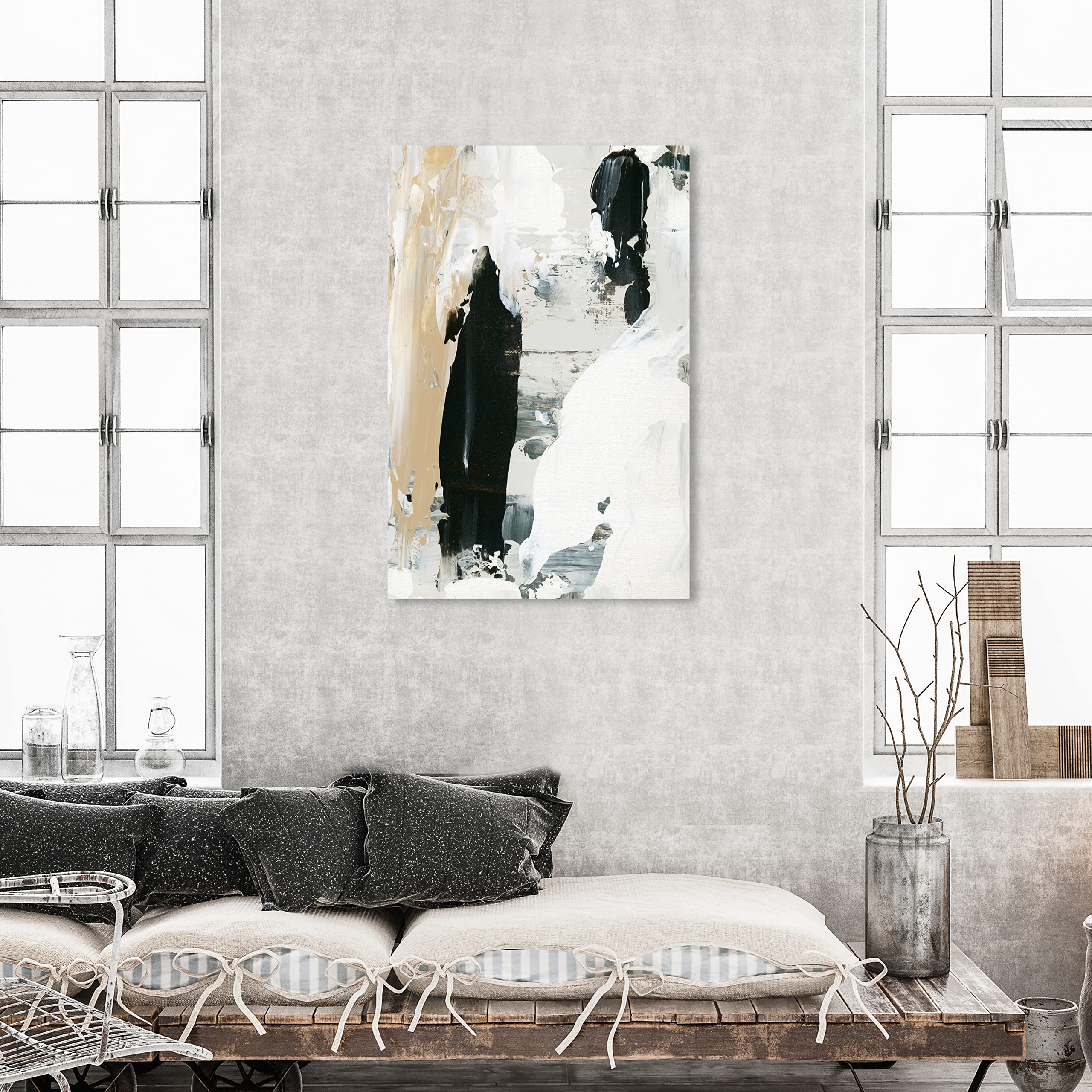 Amazon.com: Oliver Gal Warm Greys Canvas Print Wall Art for Living