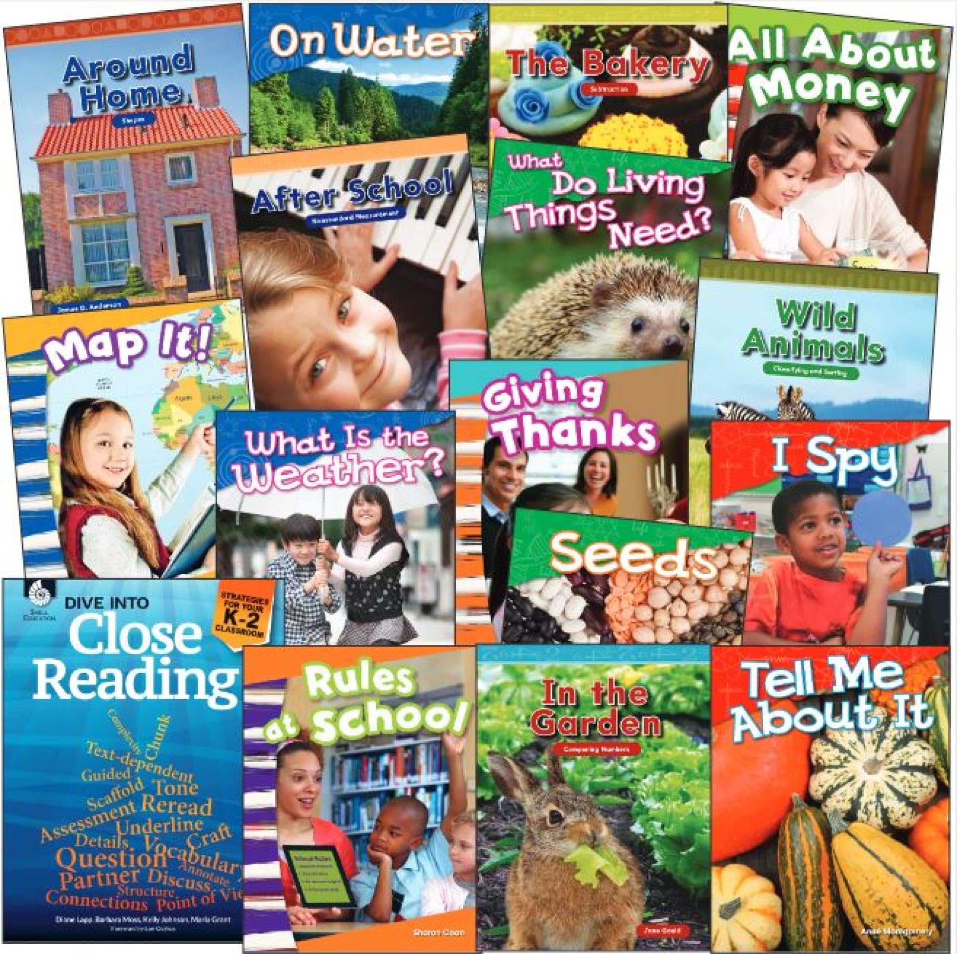 Kindergarten Dive into Close Reading Set