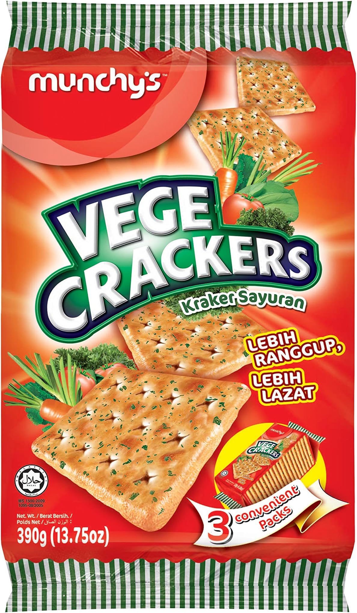 Vege Crackers (2 Pack)