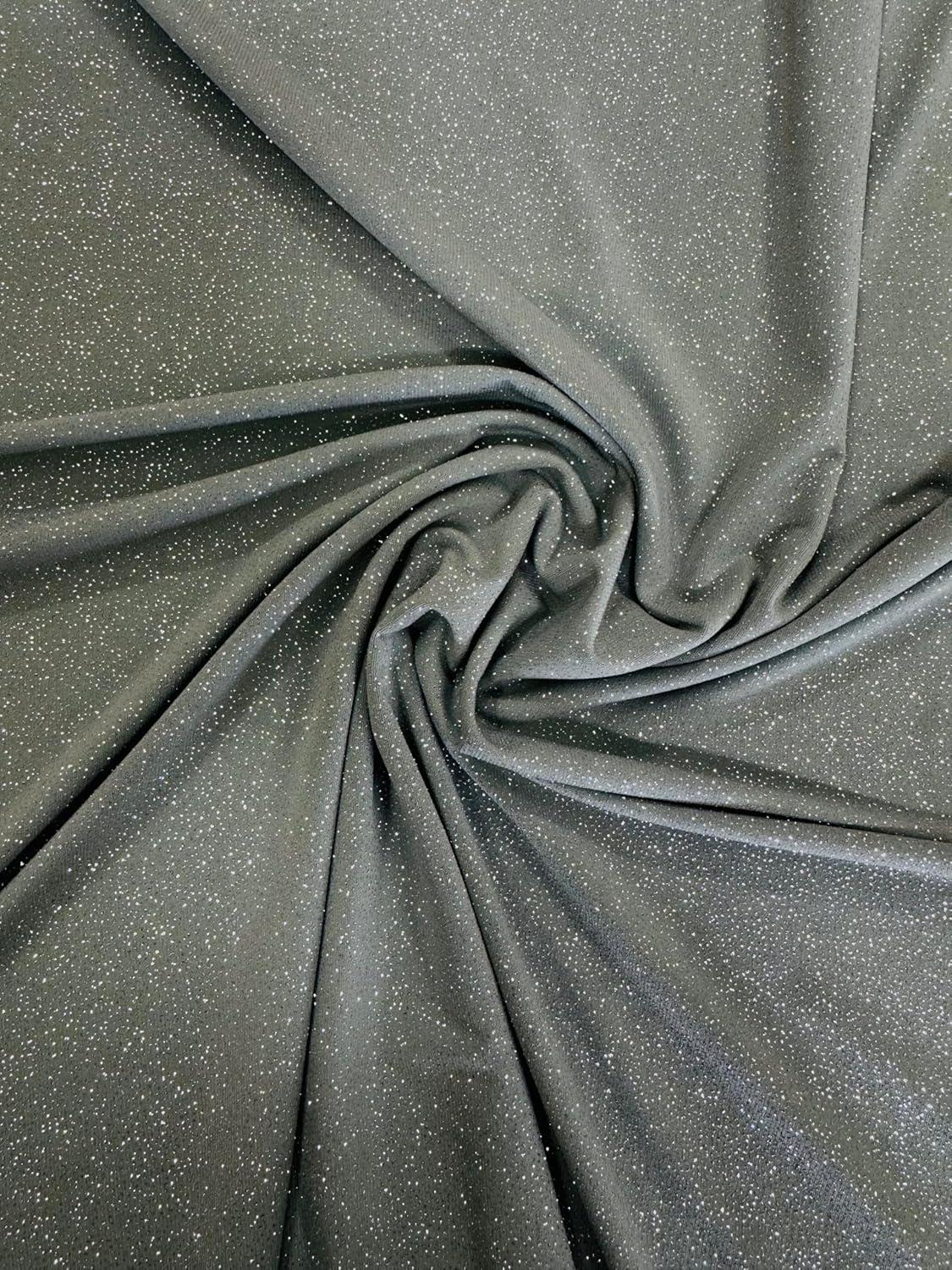 Sedona Designz Glitter ITY Fabric - 95% Polyester 5% Spandex | Sparkling Metallic Fabric for Crafting, Sewing, and DIY Projects | 58”/60” Width