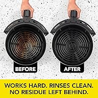 Vista 6 de Weiman Kit de limpieza de freidora de aire espumoso, limpiador y desengrasante para cestas y bandejas de cerámica, elimina grasa, suciedad, aceite