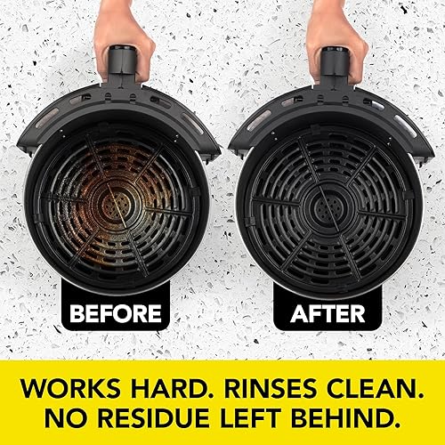 Miniatura 6 de Weiman Kit de limpieza de freidora de aire espumoso, limpiador y desengrasante para cestas y bandejas de cerámica, elimina grasa, suciedad, aceite