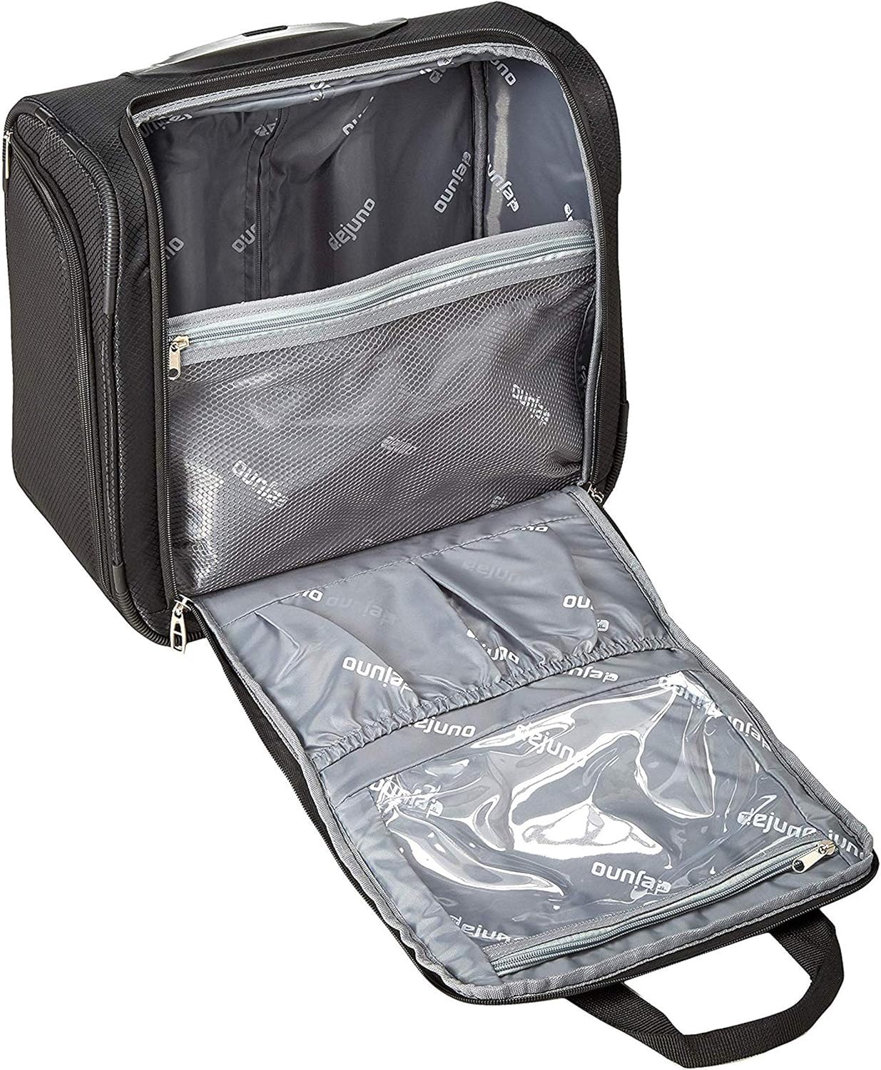 Dejuno Lightweight Underseat 15-Inch Carry-On Rolling Luggage