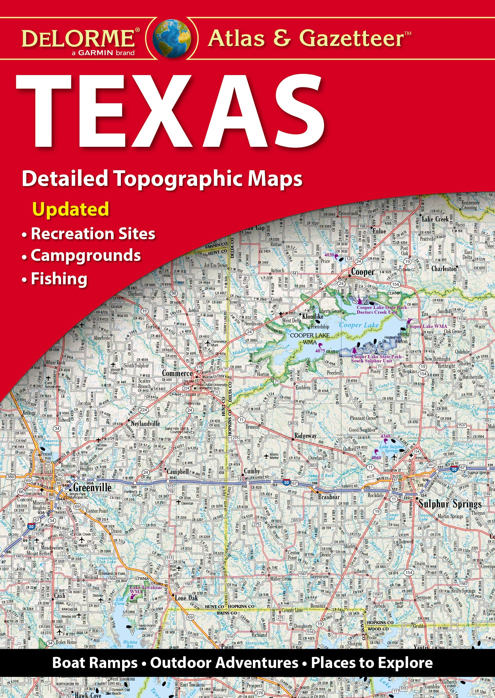 Delorme Atlas & Gazetteer: Texas