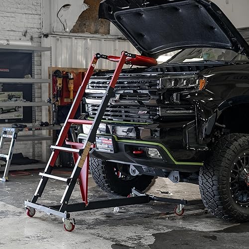 Miniatura 7 de Traxion 3-700 ProGear Creeper Plegable Superior para Motor Automotriz Grande