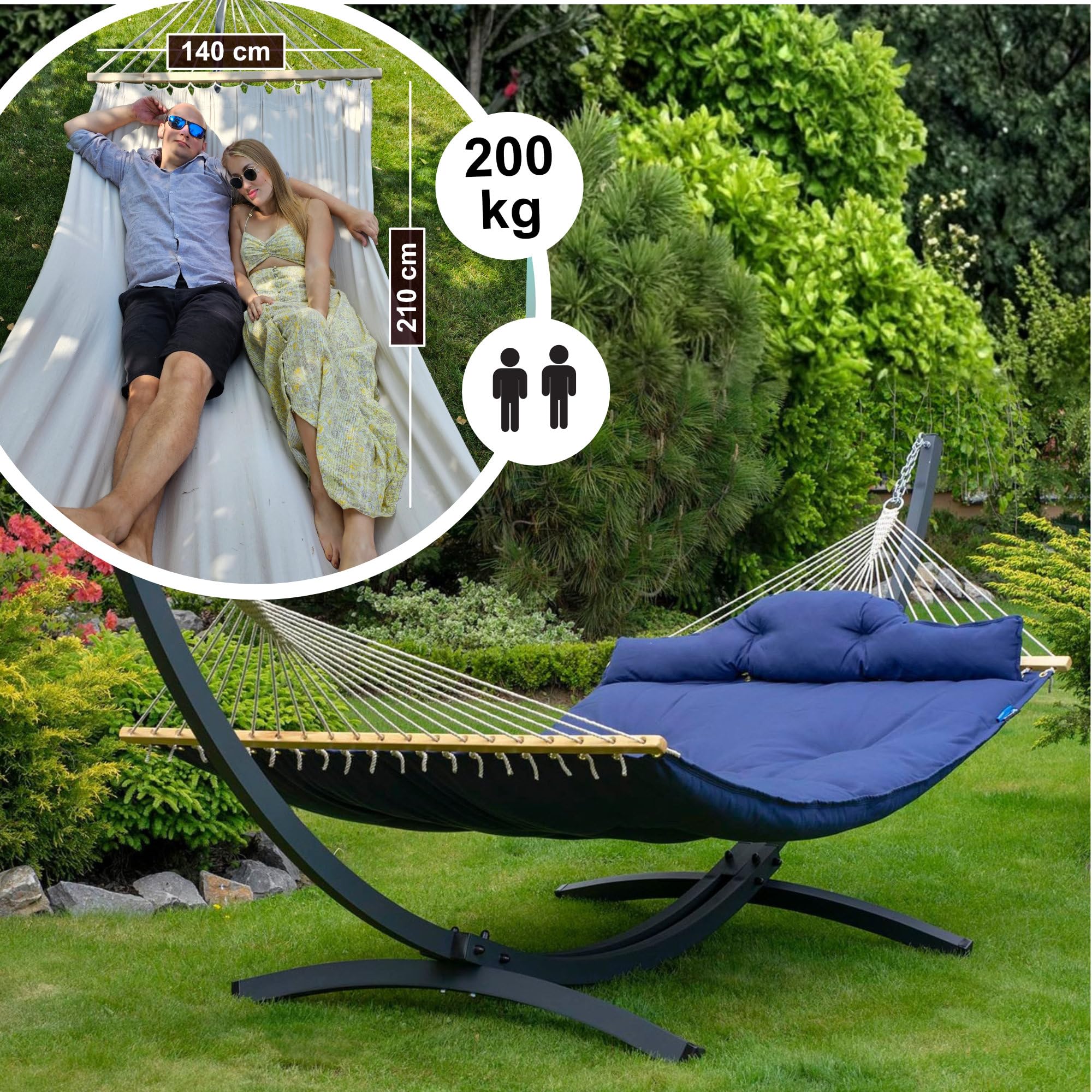hängematte panama Potenza Outdoor mit Tytan Gestell für 2 Personen I Kategorie_Stadtmobiliar SIZE:XLARGE خرید پدال دوچرخه اسکات