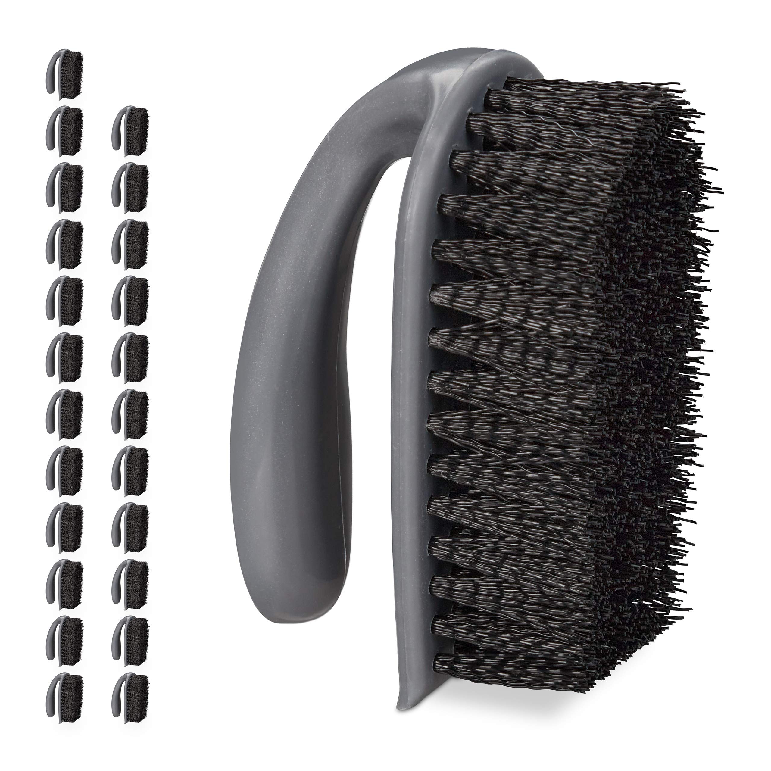 Spazzola Di Pulizia Con Setole Extra Dure - Per Vestiti, Scarpe, Cucina, Bagno, Piastrelle, Con Manico - Foto 13