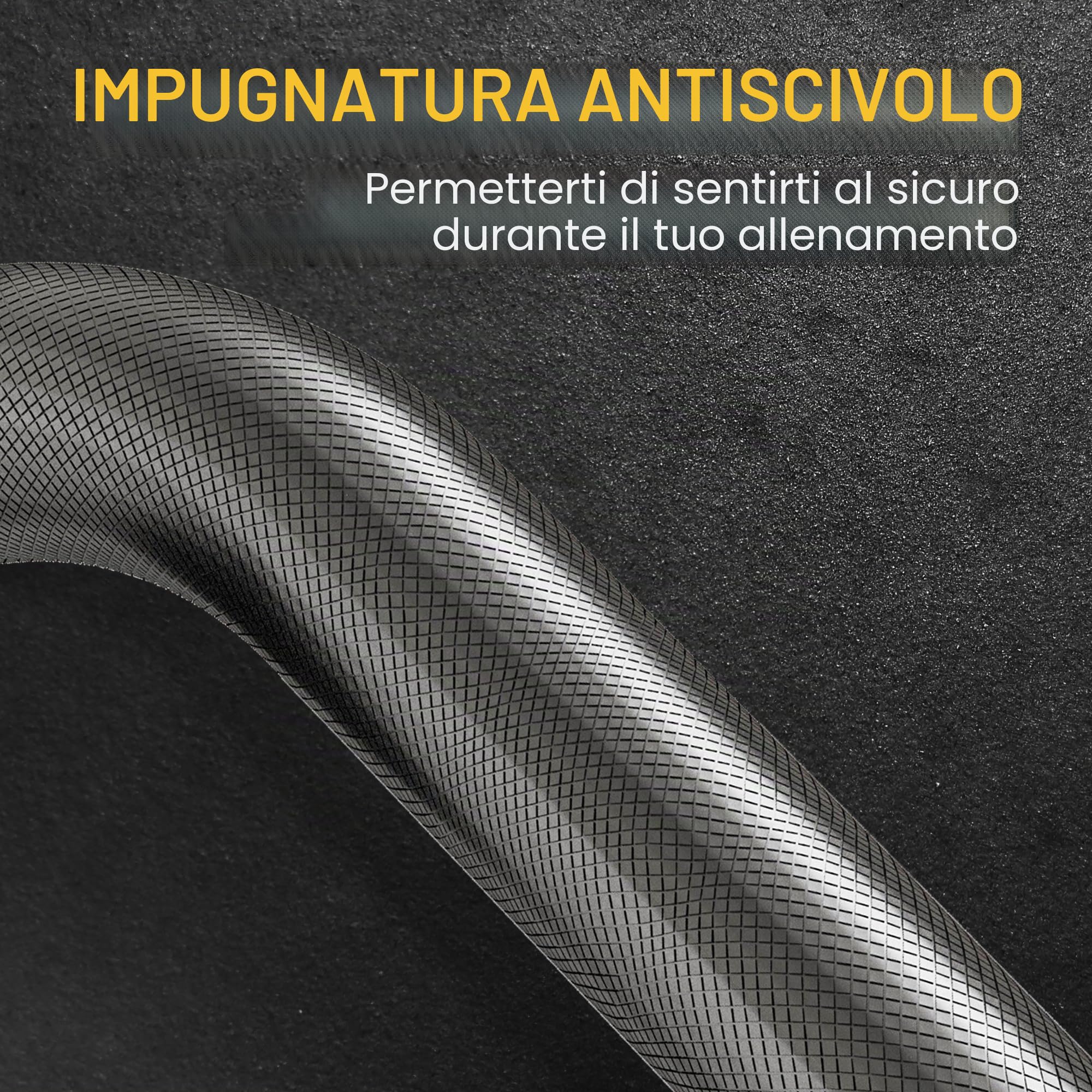 SPORTNOW Set di manubri da 25 kg, bilanciere con dischi di peso da 5 kg e 2,5 kg, barra lunga, con impugnatura antiscivolo, esercizi di fitness a casa e palestra, nero