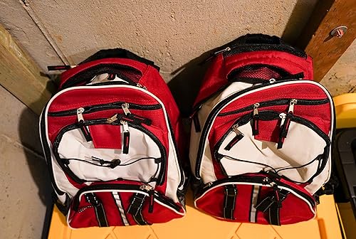 Miniatura 6 de Blue Coolers Family Pack - B72 Pro Series Red Deluxe Kit de supervivencia de 72 horas de emergencia para 1 persona | Incendios forestales,