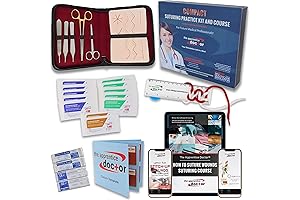 Suture Practice Kit with Comprehensive Online Course Included